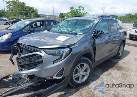 2018 GMC Terrain Sle из США, поврежденный, VIN 3GKALMEVXJL253374